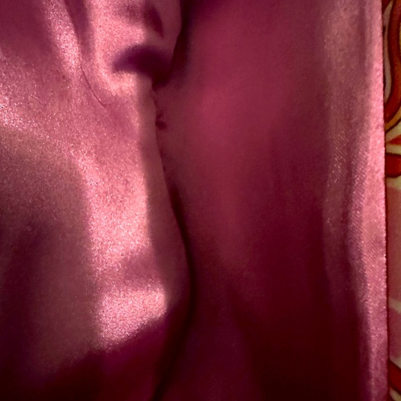 EUC Banana Republic purse with bright paisley/floral pattern and bamboo handles - Picture 3 of 3